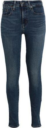 Levi's 721 HIGH RISE SKINNY DARK INDIGO - WORN IN