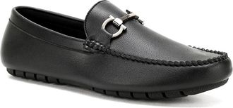 Unze Men Angela Comfortable Soft Moccasins UK Size 6-11 Black