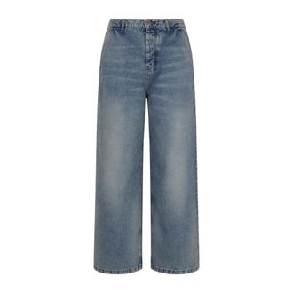 Ami Heren, Jeans, Blauw, Maat: W27 Katoen