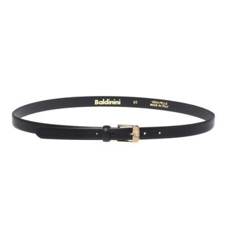 Baldinini Belts, female, Black, 110 CM, Leather Belt