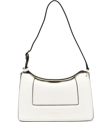 Wandler Micro Penelope leather mini bag - women - Calf Leather - One Size - White