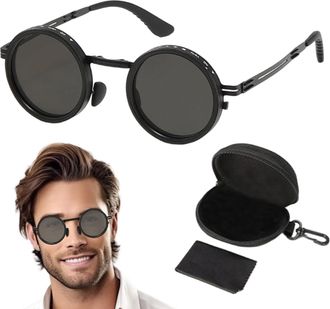 Generic Mens Sunglasses Polarized - Adjustable Tint UV Protection,Lightweight Outdoor Running Glasses | for Fishing Golf Sports Beach Running Camping Backpack