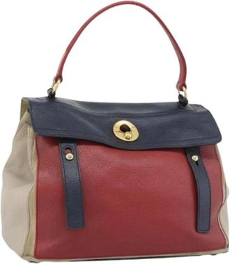 Ferragamo Pre-owned Shoulder Bag - Dames - Vintage Handtas - Veelkleurig - ONE Size - Leer - Vintage