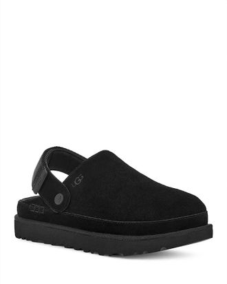 UGG Womens Goldenstar Clog In Black
