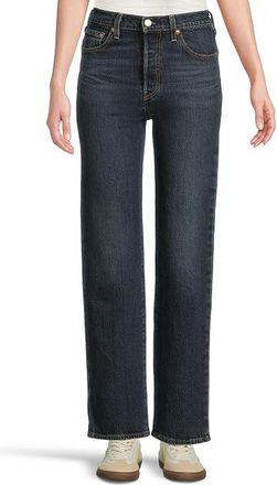 Levi's Ribcage Full Length Womens Jeans Apply Now : 31 32, Cotton/Denim/Elastane