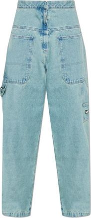 VETEMENTS Wide-leg Jeans - Heren - Loose Fit Jeans - Blauw - W33 - Katoen - Jeans