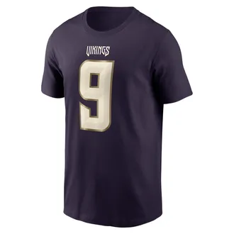 Nike J.J. McCarthy Minnesota Vikings Rivalries Collection Nike Mens NFL T-Shirt in Purple | N19956W9MF-8JE