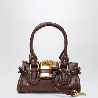 Chlo&eacute; Small brown leather Paddington bag