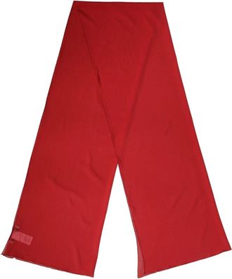 Dolce & Gabbana Stola Sjaal - Dames - Zijden sjaals - Rood - ONE Size - Accessoires