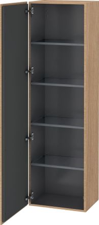 Duravit Duravit L-cube Armario Alto, Anchura 500mm, Profundidad 363mm, 1 Puerta, Con Bisagra A La Izquierda, Color: Decoraci&oacute;n Roble Europeo - Lc1181l5252