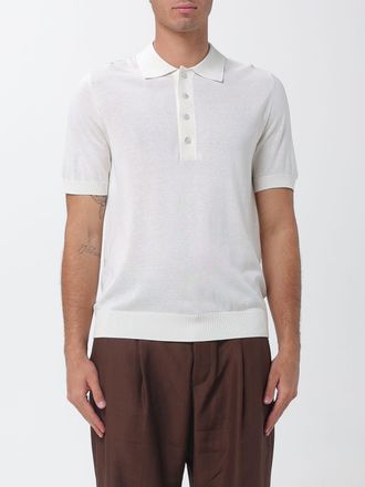 Paolo Pecora Polo in maglia di cotone e seta