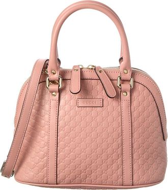 Gucci Soft Pink Microguccissima Leather Microguccissima Mini Dome Bag (Authentic Pre-Loved)