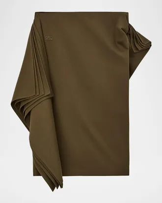 Loewe Layered Panel Pencil Skirt