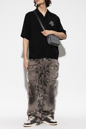 Amiri Shirt With Logo, Mens, Black