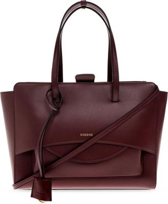 Hidesins Flap L Premiere - Dames - Shoppers - Rood - ONE Size - Leer - Tassen