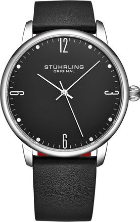 Stührling Symphony Quartz Black Dial Mens Watch M16825
