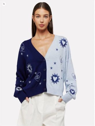 Brodie Mahala Little Cardigan In Insignia Blue