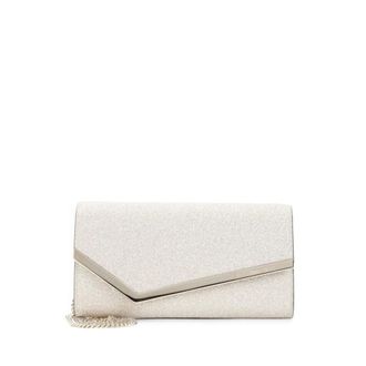 Jimmy Choo London Wallets & Cardholders, female, White, Size: ONE SIZE Emmie Clutch