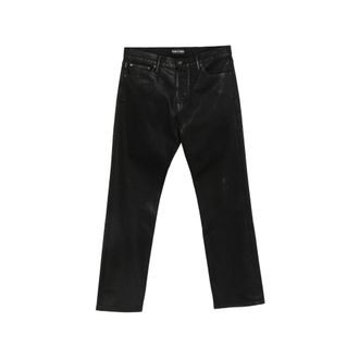 Tom Ford Coated Straight-leg Trousers