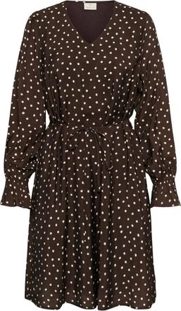 Kaffe Vestidos - Dresses - Mujer - Marr&oacute;n - 3XL