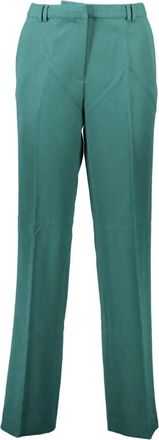 GANT Klassieke Slim-Fit Groene Jeansbroek - Dames - Slim Fit Broeken - Groen - M - Broeken