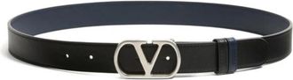 Valentino Garavani Zwarte riem voor heren stijlvol - Heren - Riemen - Zwart - 100 CM - Accessoires