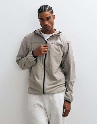 The North Face Mountain Athletics Ushba giacca con cappuccio in stone-Neutro