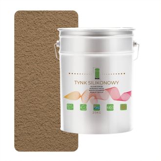 OEM Revoque De Silicona Para Fachadas Exteriores, Color Beige Gamuza, 1,5 Mm De Grosor, 25 Kg