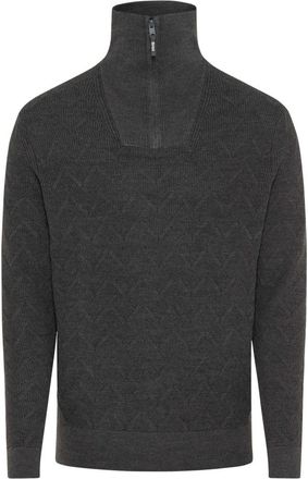 Brax S&ouml;ren Sweater - - Knitwear - Uomo - Grigio - XL