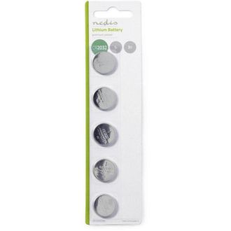 Nedis Pilas De Boton De Litio 3.00 V Cr2032 / 5004lc Pack