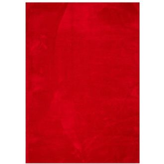 vidaXL Vidaxl - Alfombra De Pelo Corto Suave Lavable Huarte Rojo 200x280 Cm