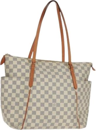 Louis Vuitton Pre-owned Tote Bags, female, White, Size: ONE SIZE Pre-owned Tote Bag