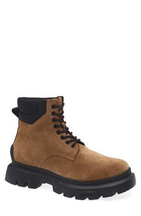 BOSS Fabyan Lug Sole Boot in Rust/copper at Nordstrom Rack, Size 10Us / 9Uk