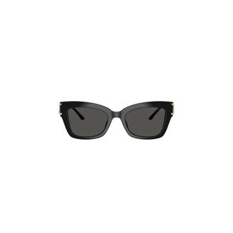 Michael Kors Cantabria Zonnebril - Dames - Accessoires - Zwart - Maat: 52 MM