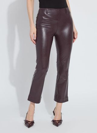 Lyssé Percy Ankle Baby Boot Vegan Pant (27 inseam)