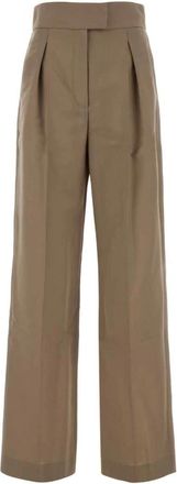 Valentino Garavani Broeken, Dames, Beige, S, Pantalone Sol