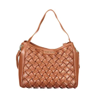 Mario Valentino Brown Polyurethane Womens Womens Bag