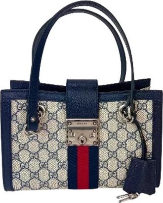 Gucci Pre-owned Vintage Handtas - Dames - Vintage Handtas - Veelkleurig - ONE Size - Leer - Vintage