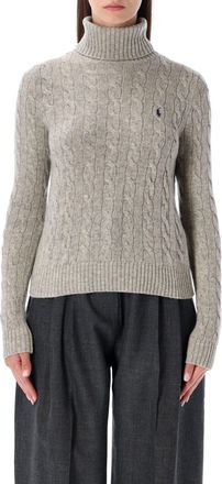 Polo Ralph Lauren Wool And Cashmere Cable-knit Turtleneck