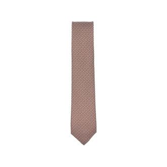 Errico Formicola Ties, male, Brown, Size: ONE SIZE 7 Folds Tie