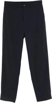 Emporio Armani Straight Broeken - Heren - Slim Fit Broeken - Blauw - 3XL - Broeken