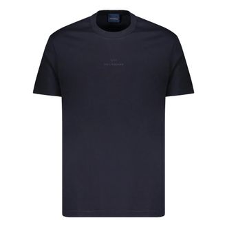Paul & Shark Black T-shirt in soft versatile cotton - male - Paul & Shark - T-Shirts - Blue - 2XL - Tops