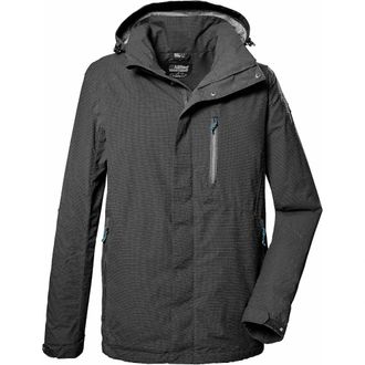 Killtec Carleb Outdoorjas - Heren - Jassen - Zwart - Maat: XL