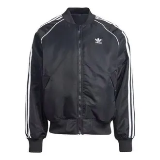 adidas Premium Collegiate Jacket Black White IL2573