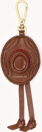 Hammitt Hammitt Cowboy Russ Charm Chocolate Diamond Pebble Antique Gold