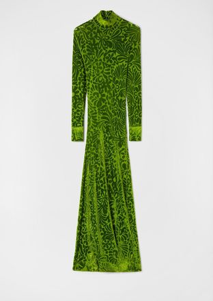 Jil Sander Green Fibres Casual Womens Dress