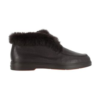 Santoni Polacchino Desert Hadeel - Dames - Schoenen - Bruin - Maat: 39 EU Su&egrave;de