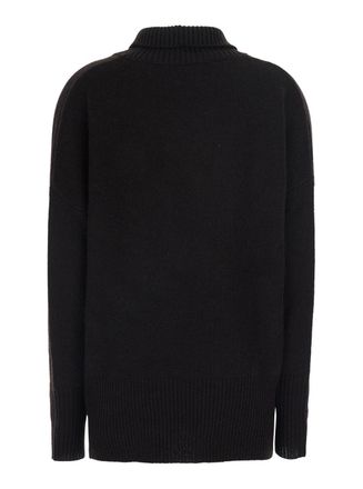Lisa Yang Womens Sweater Heidi Brown Cashmere Knitted Tops Top
