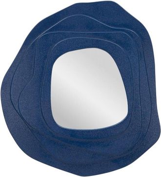 Dmora Dmora - Espejito Brennero, Espejo, Objeto De Decoraci&oacute;n De Pared, Decoraci&oacute;n De Espejo, 90x4 H97 Cm, Azul