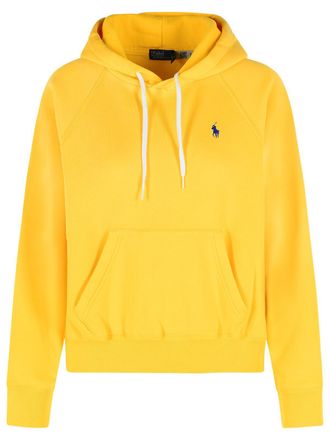 Polo Ralph Lauren Yellow Cotton Blend Sweatshirt